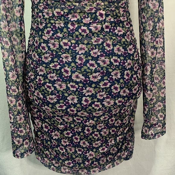 Altar'd State Floral Long Sleeve Bodycon Dress- NWT - Picture 12 of 16